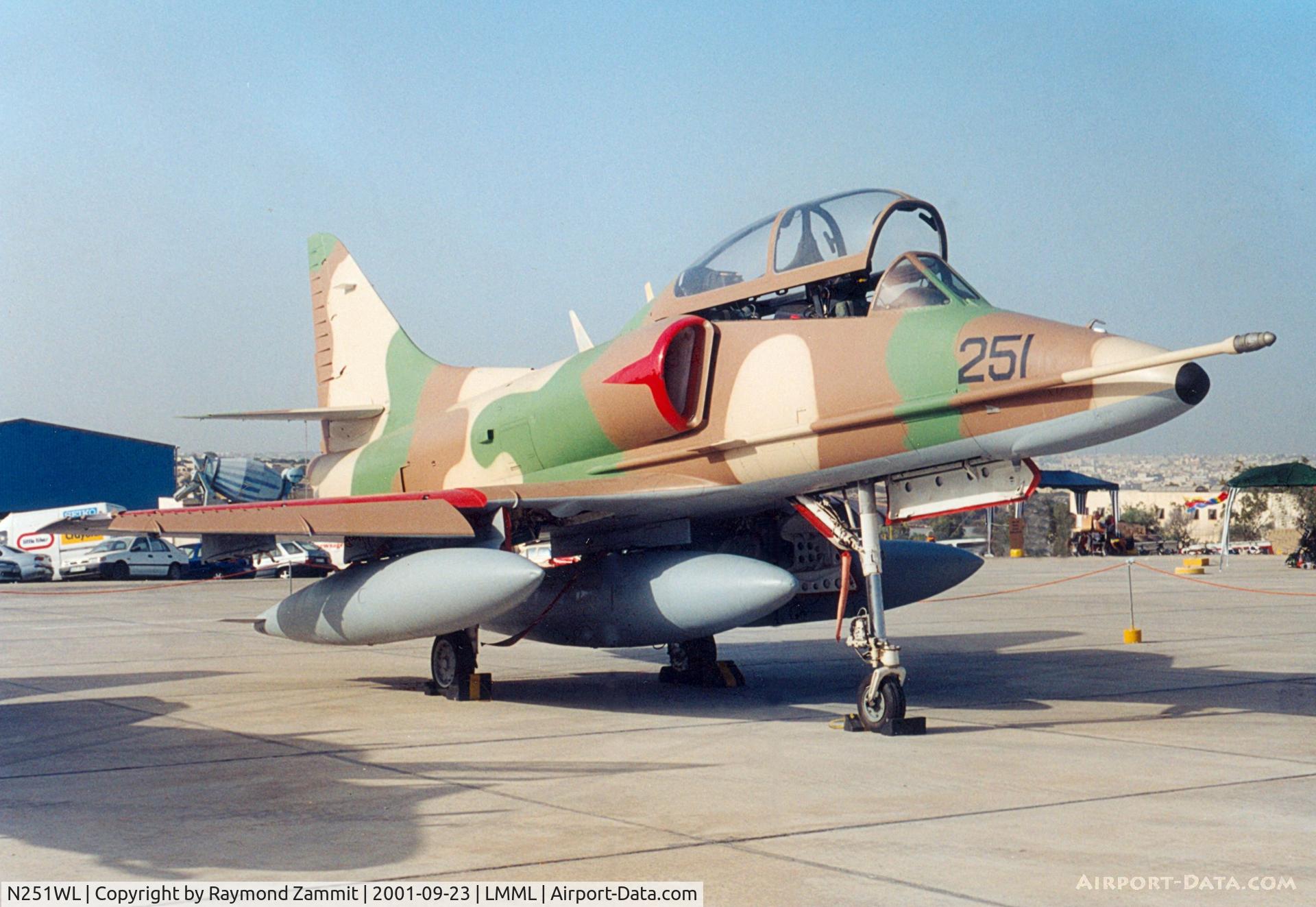 N251WL, Douglas TA-4J Skyhawk C/N 13566, Douglas TA-4J Skyhawk N251WL