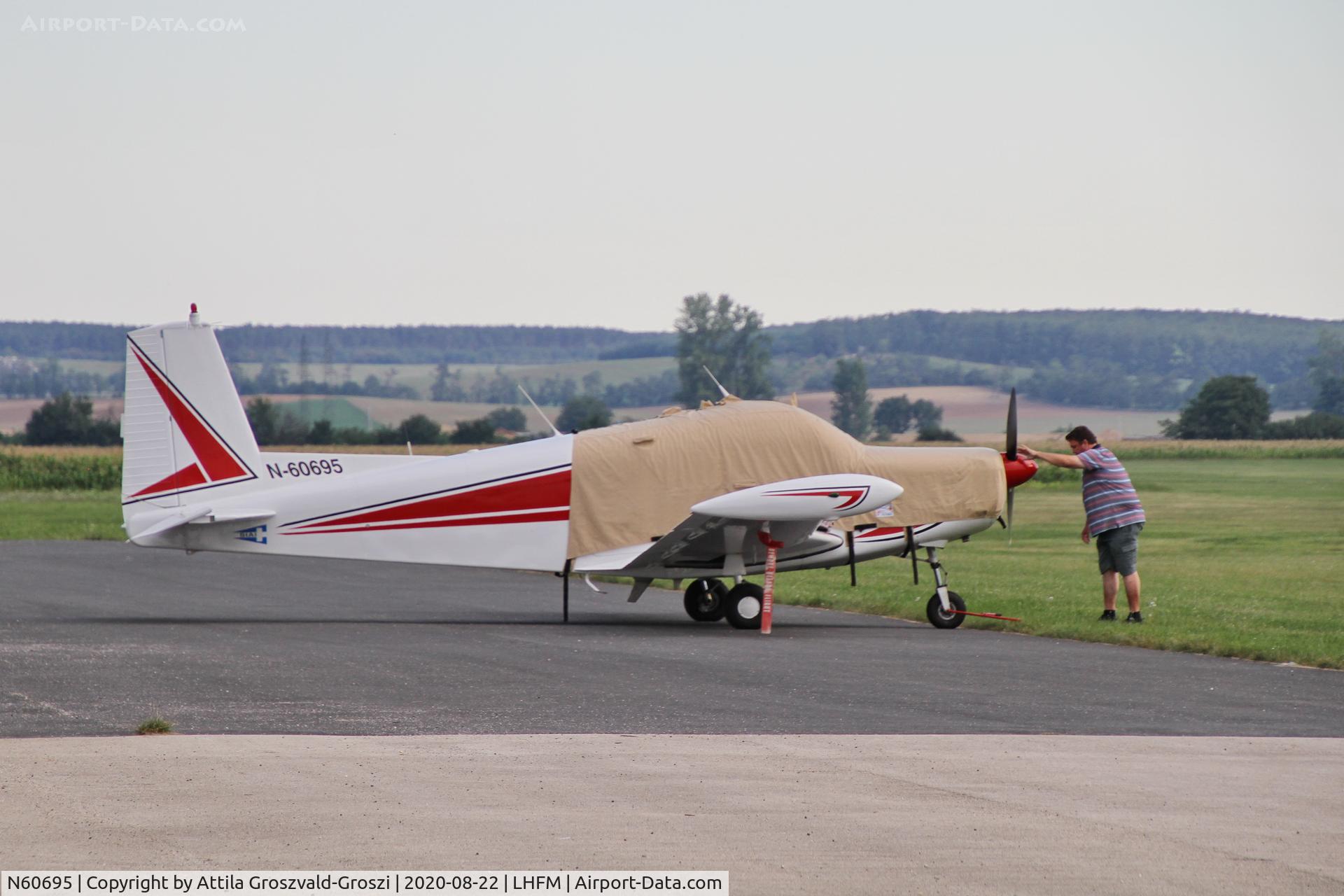 N60695, 1966 SIAI-Marchetti S-205-20R C/N 4-109, LHFM - Fertöszentmiklós, MEIDL Airport, Hungary
