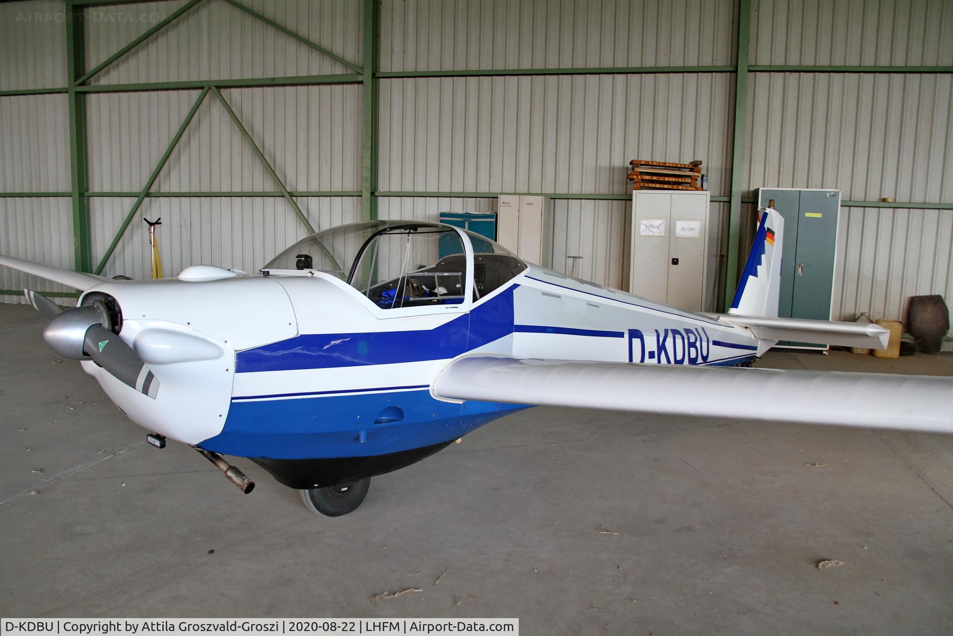 D-KDBU, 1979 Scheibe SF-25C Falke C/N 44279, LHFM - Fertöszentmiklós, MEIDL Airport, Hungary