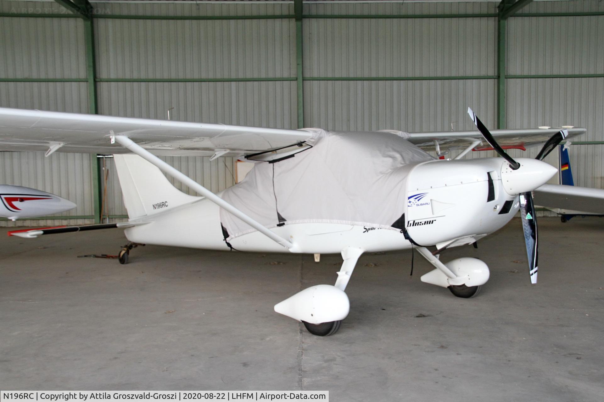 N196RC, Glasair GS-2 Sportsman C/N 7196, LHFM - Fertöszentmiklós, MEIDL Airport, Hungary