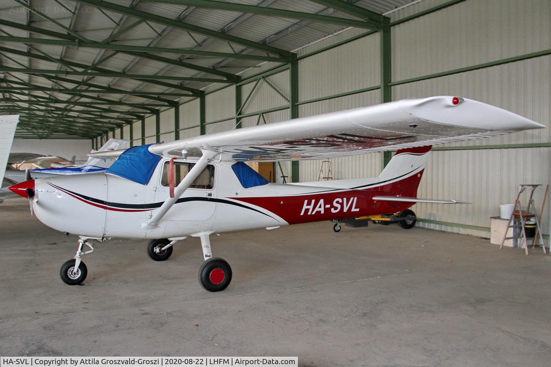 HA-SVL, 1976 Cessna 150M C/N 15077990, LHFM - Fertöszentmiklós, MEIDL Airport, Hungary
