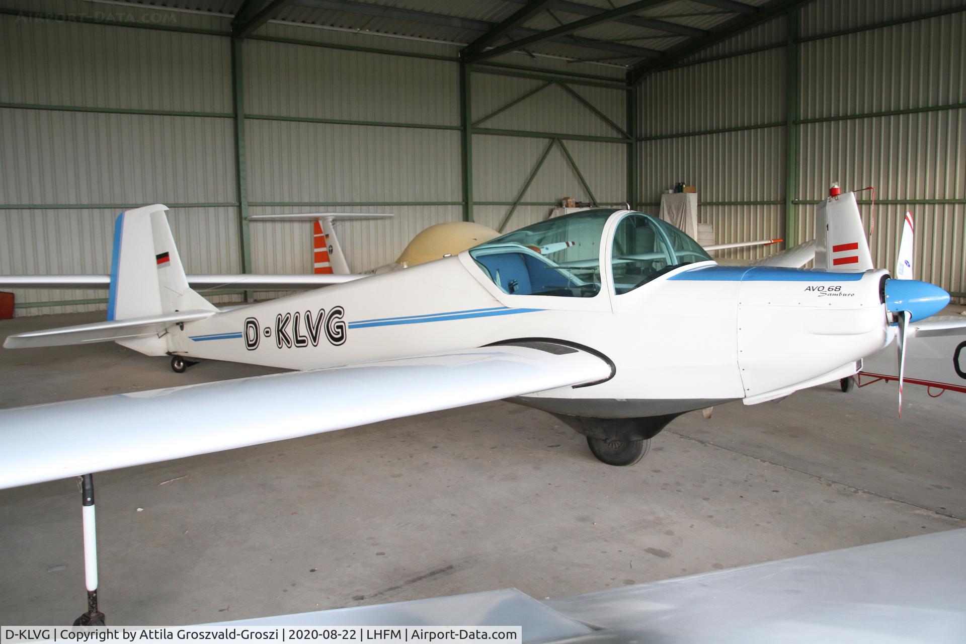 D-KLVG, 1978 M&D Flugzeugbau AVO 68-V Samburo C/N 023, LHFM - Fertöszentmiklós, MEIDL Airport, Hungary