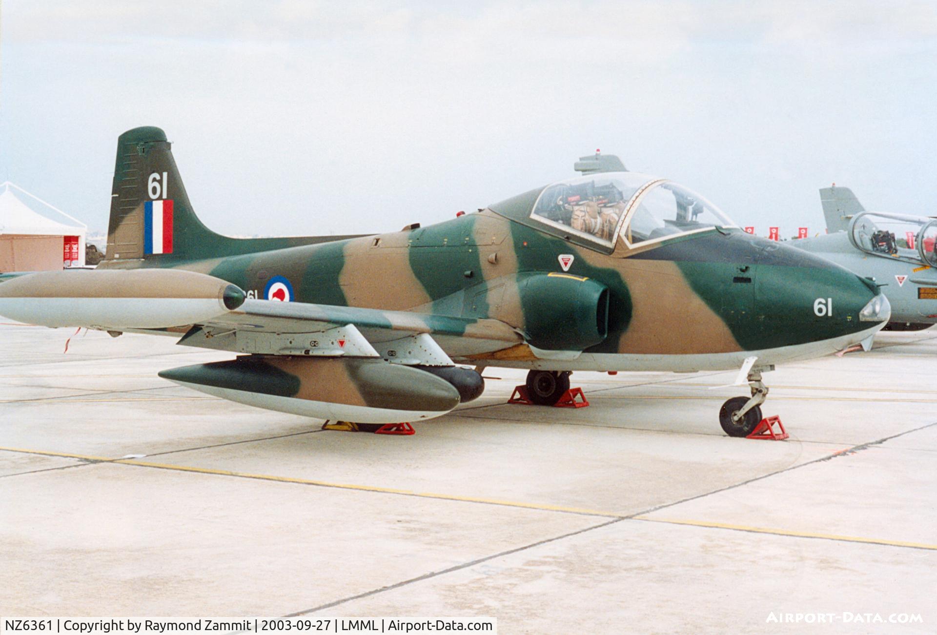 NZ6361, 1970 BAC 167 Strikemaster Mk.88 C/N 301, BAC 167 Strikemaster MK88 NZ6361