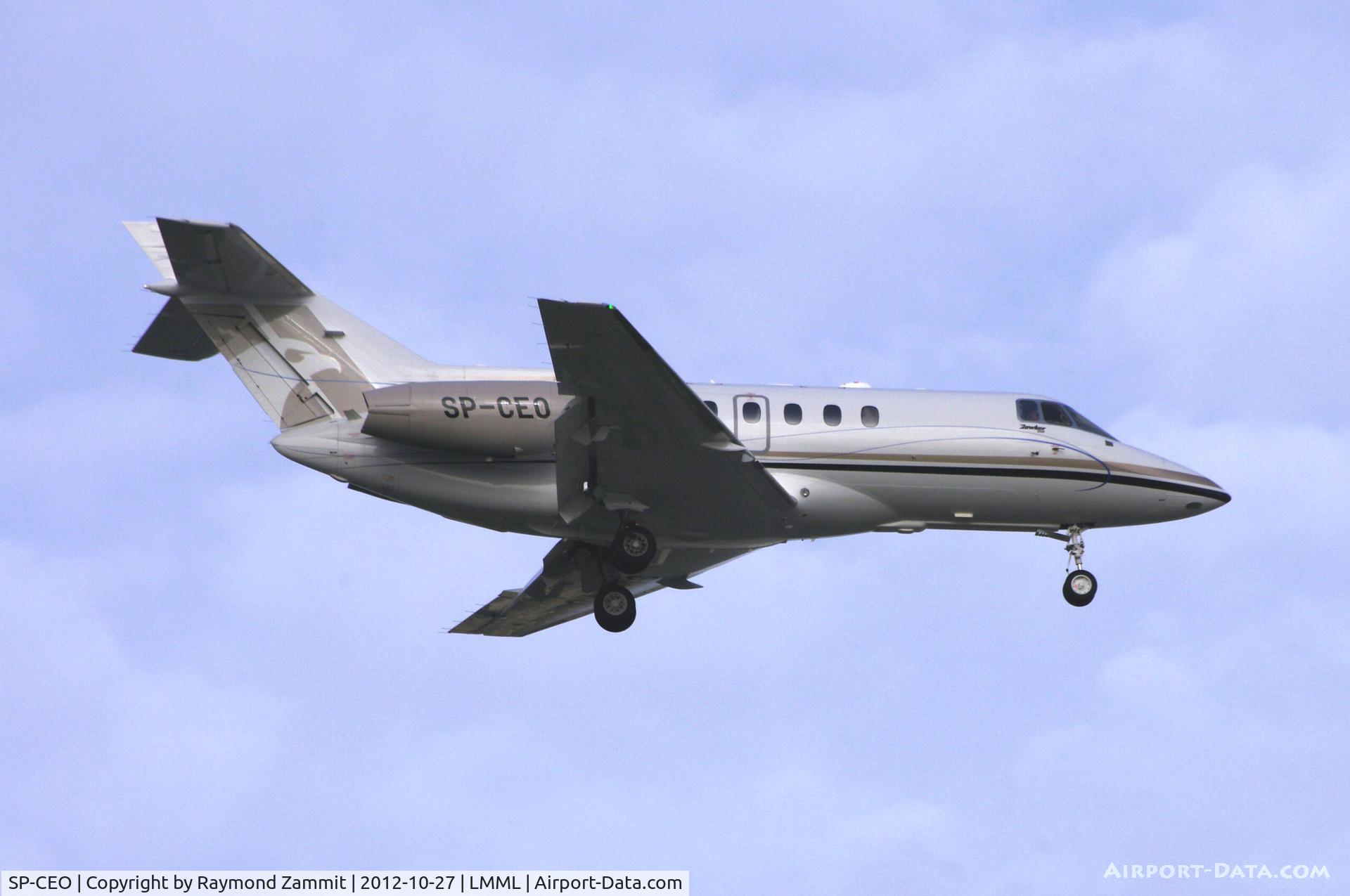 SP-CEO, 2011 Hawker Beechcraft 750 C/N HB-70, Hawker Beechcraft 750 SP-CEO Jet Story