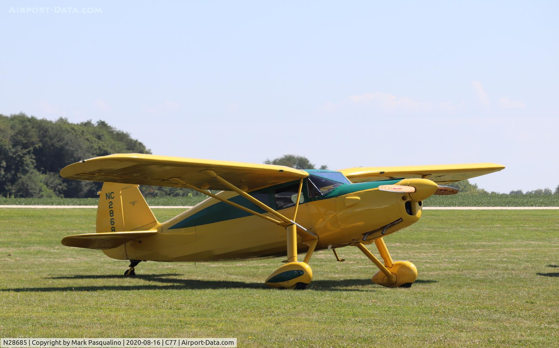 N28685, 1940 Fairchild 24W-40 C/N W40-168, Fairchild 24W-40