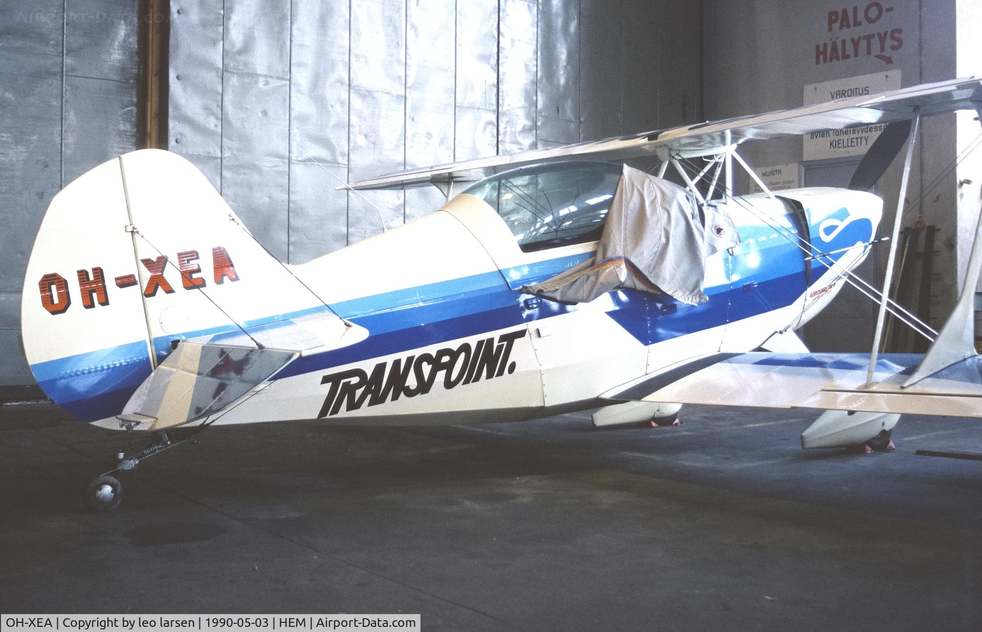 OH-XEA, 1981 Christen Eagle II C/N 01, Malmi 3.5.1990