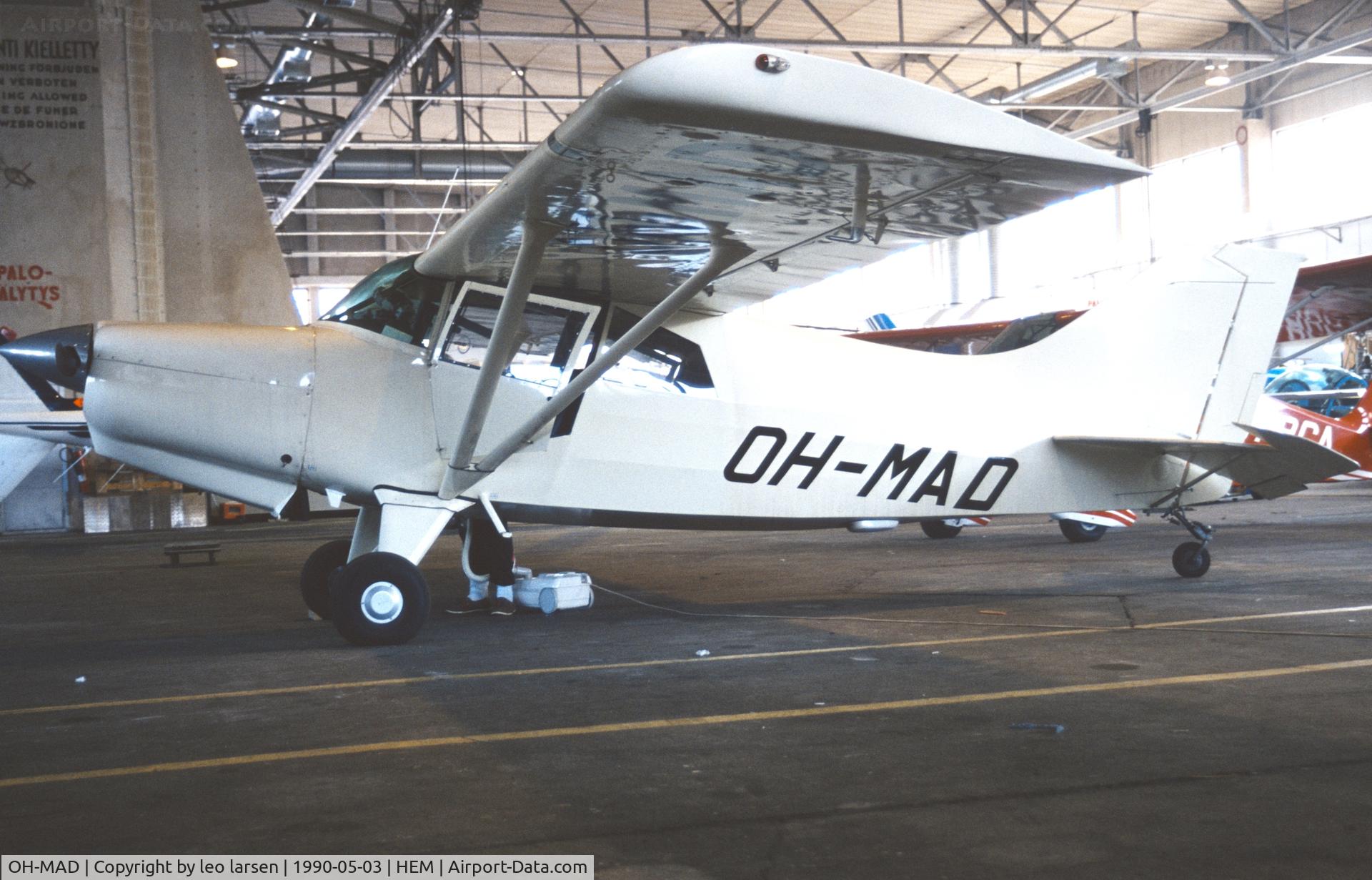 OH-MAD, Maule MX.7-235 Star Rocket C/N 10074C, Malmi 3.5.1990