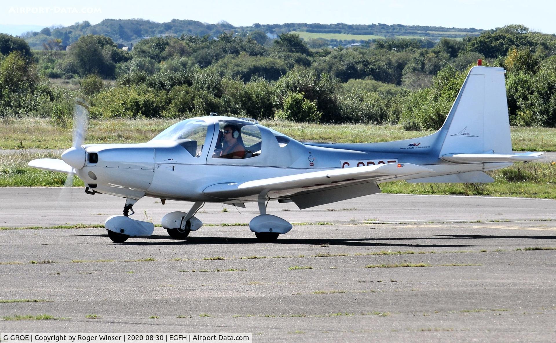 G-GROE, 1989 Grob G-115 C/N 8054, Visiting G-115