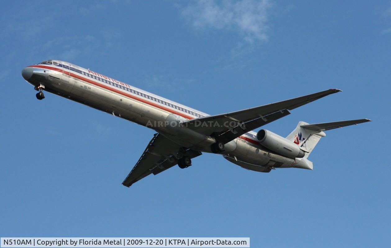 N510AM, 1989 McDonnell Douglas MD-82 (DC-9-82) C/N 49804, TPA 2009