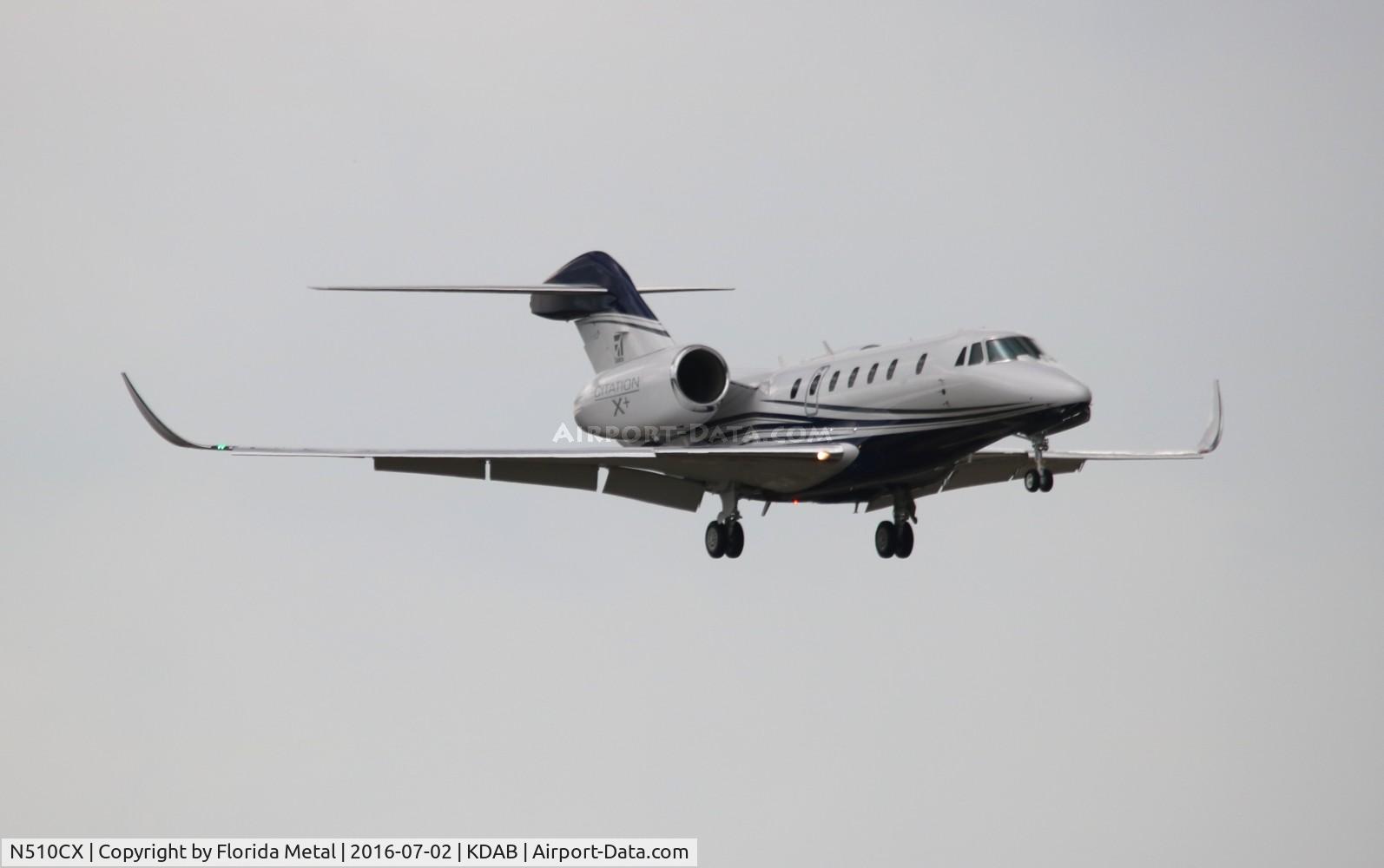 N510CX, 2014 Cessna 750+ Citation X C/N 750-0510, DAB 2016