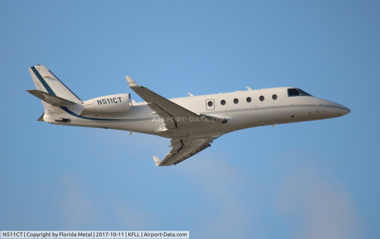 N511CT, 2007 Israel Aircraft Industries Gulfstream G150 C/N 234, FLL 2017