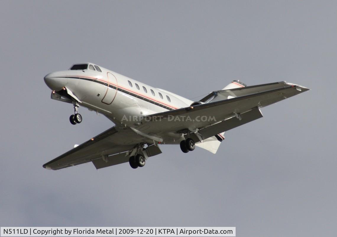 N511LD, 1982 British Aerospace HS.125-700A C/N NA-0333, TPA 2009