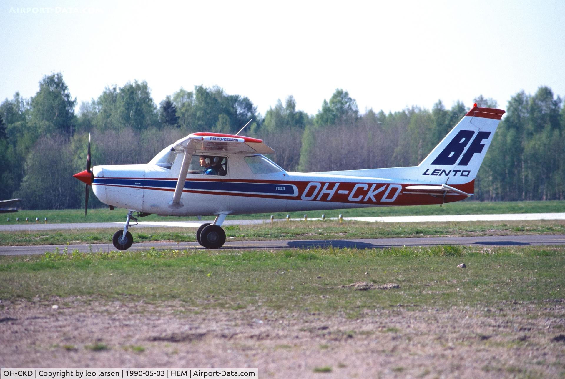 OH-CKD, 1980 Reims F152 C/N 1804, Malmi 3.5.1990