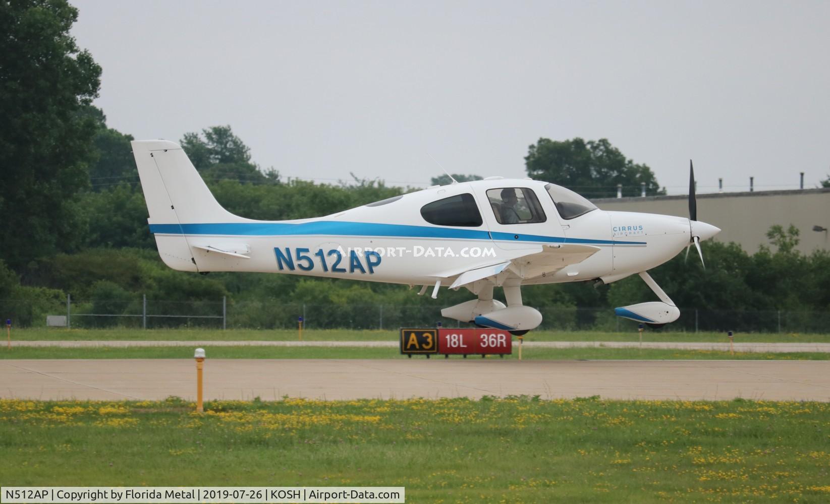 N512AP, 2006 Cirrus SR22 G2 C/N 1889, OSH 2019