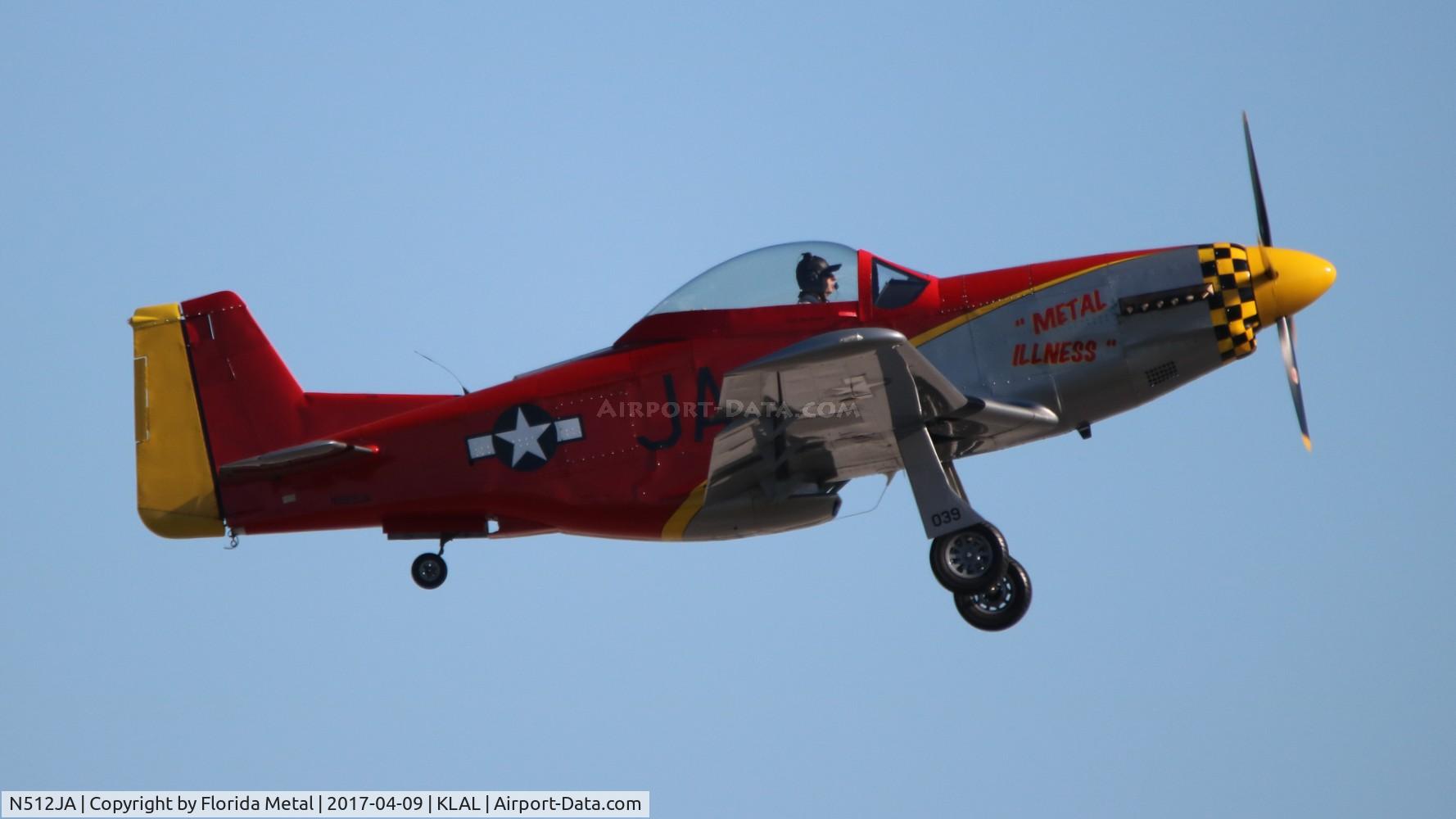 N512JA, Titan T-51 Mustang C/N 39, SNF 2017