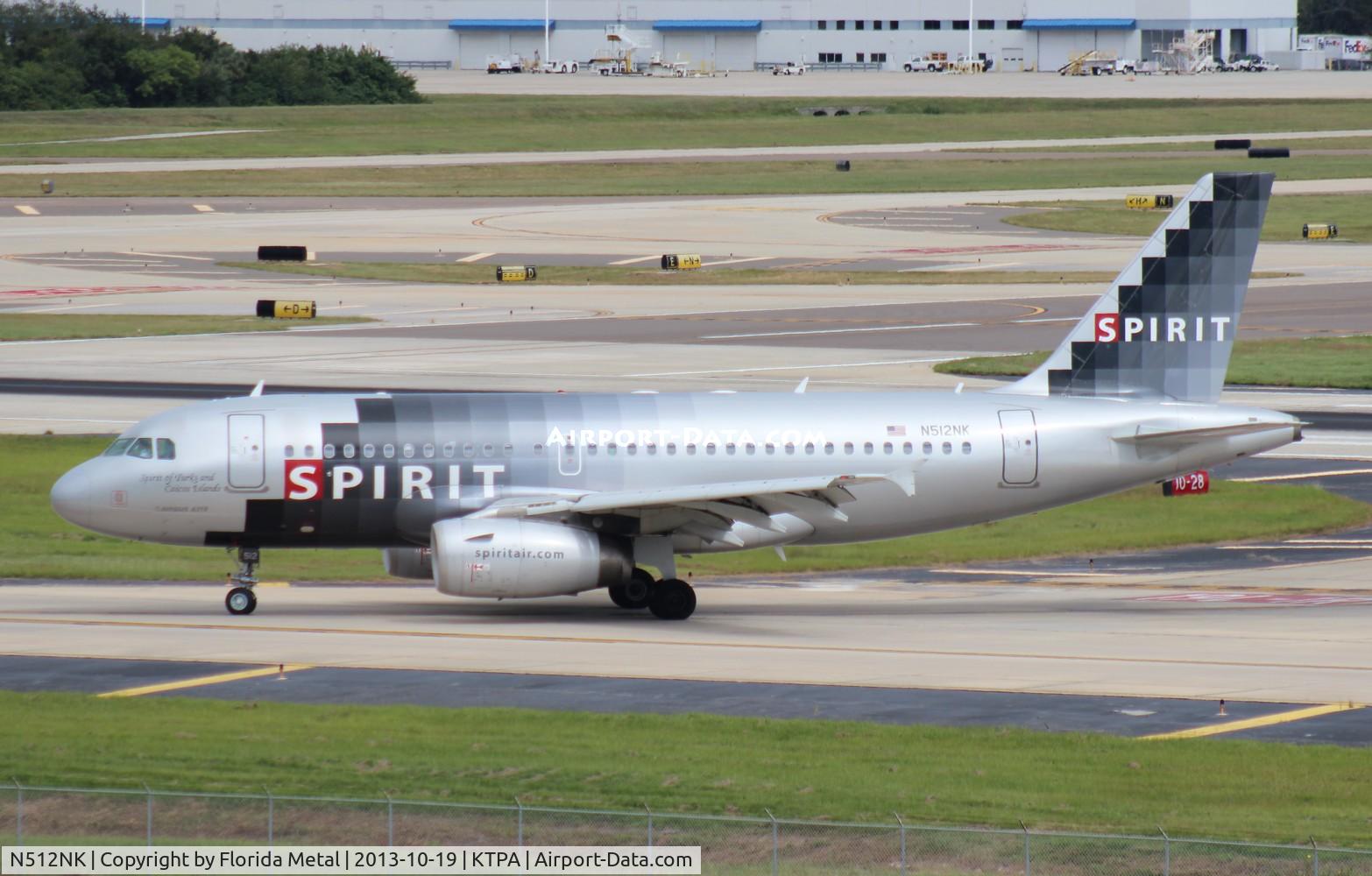 N512NK, 2006 Airbus A319-132 C/N 2673, TPA 2013