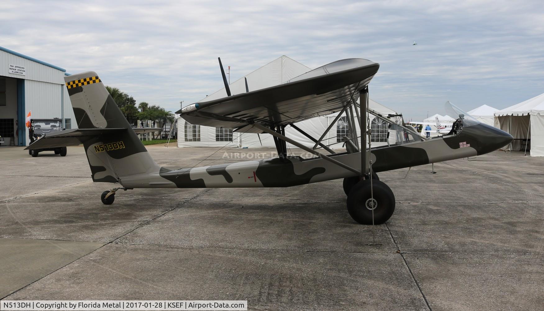 N513DH, 2002 Leza-Lockwood Air Cam C/N AC115, SEF 2017