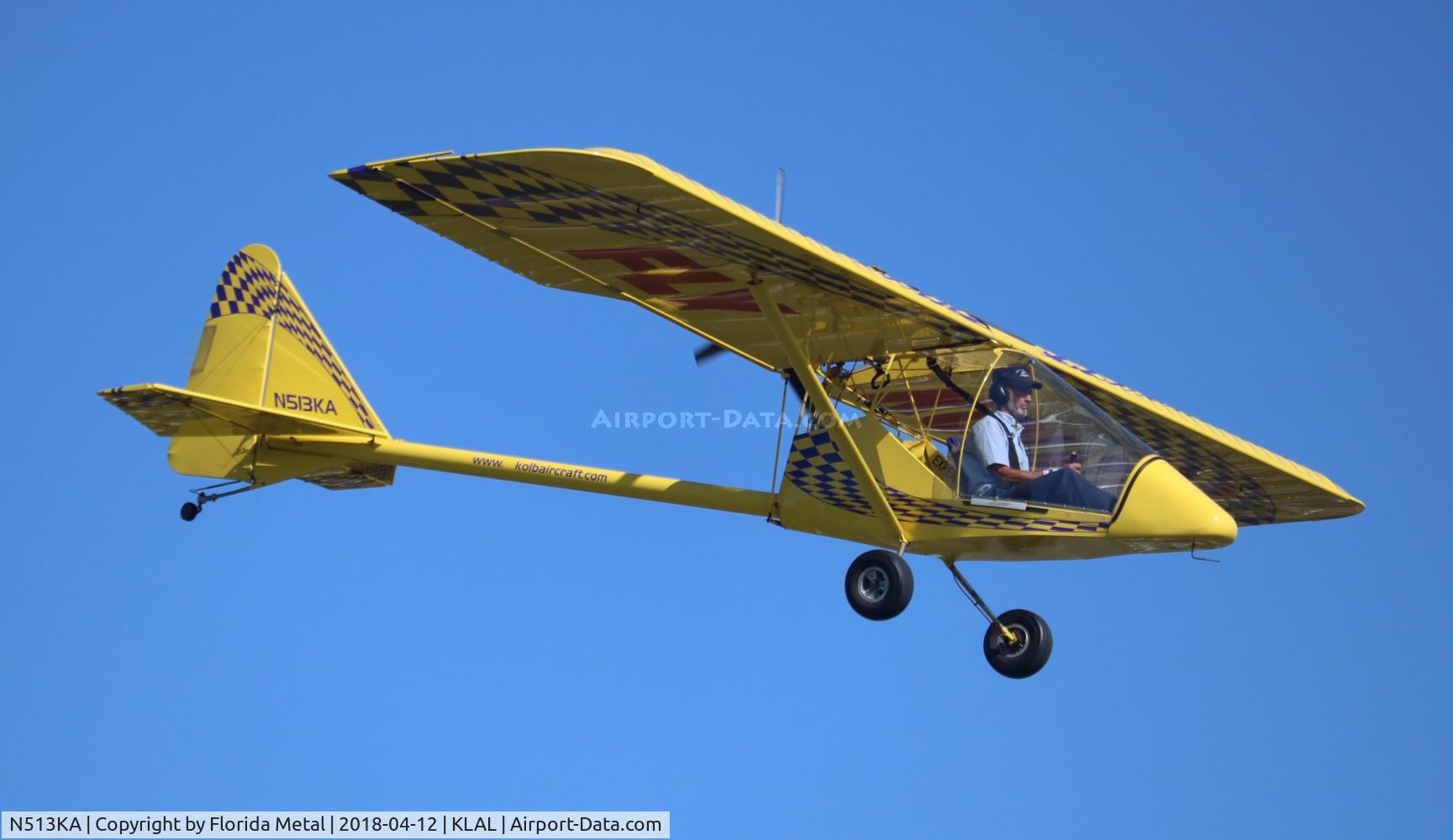 N513KA, 1999 Kolb Firestar C/N FS99-001, SNF 2018