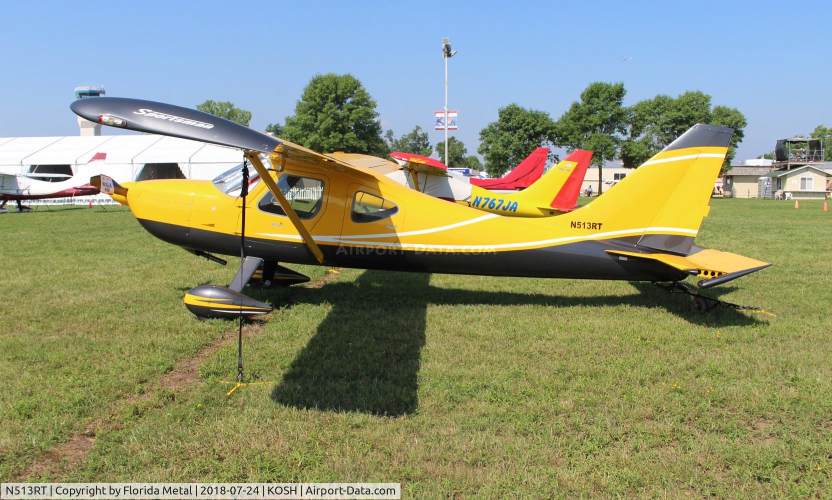 N513RT, 2008 Glasair GS-2 Sportsman C/N 7275, OSH 2018