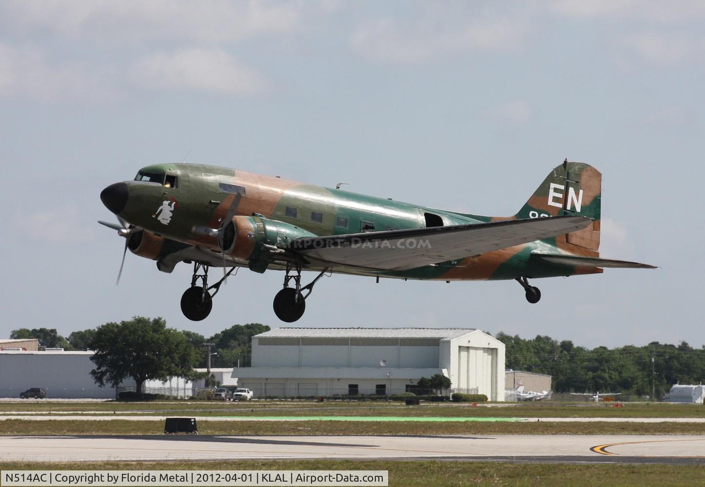 N514AC, 1944 Douglas DC3C (R4D6) C/N 26558, SNF 2012