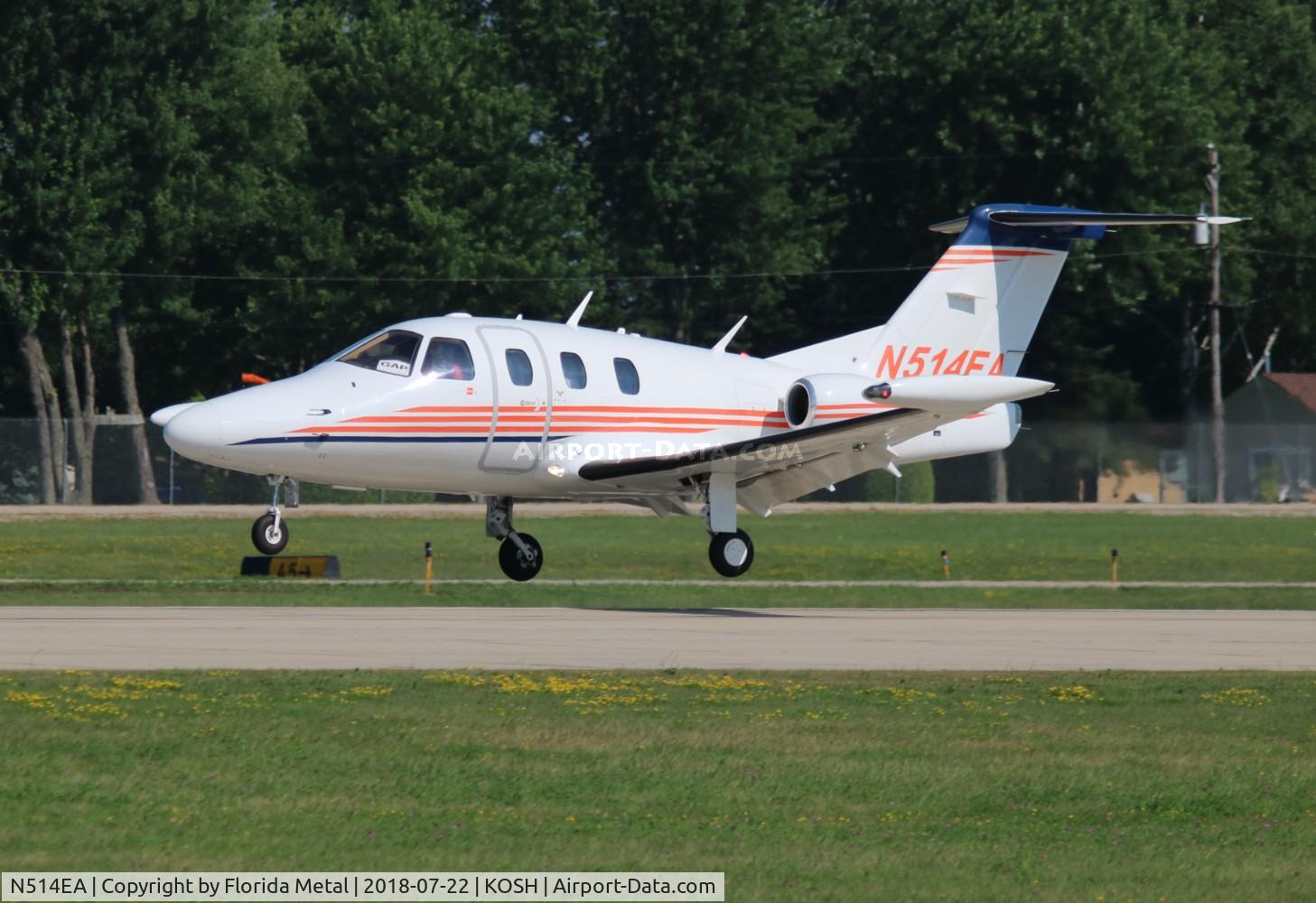 N514EA, 2007 Eclipse Aviation Corp EA500 C/N 000053, OSH 2018