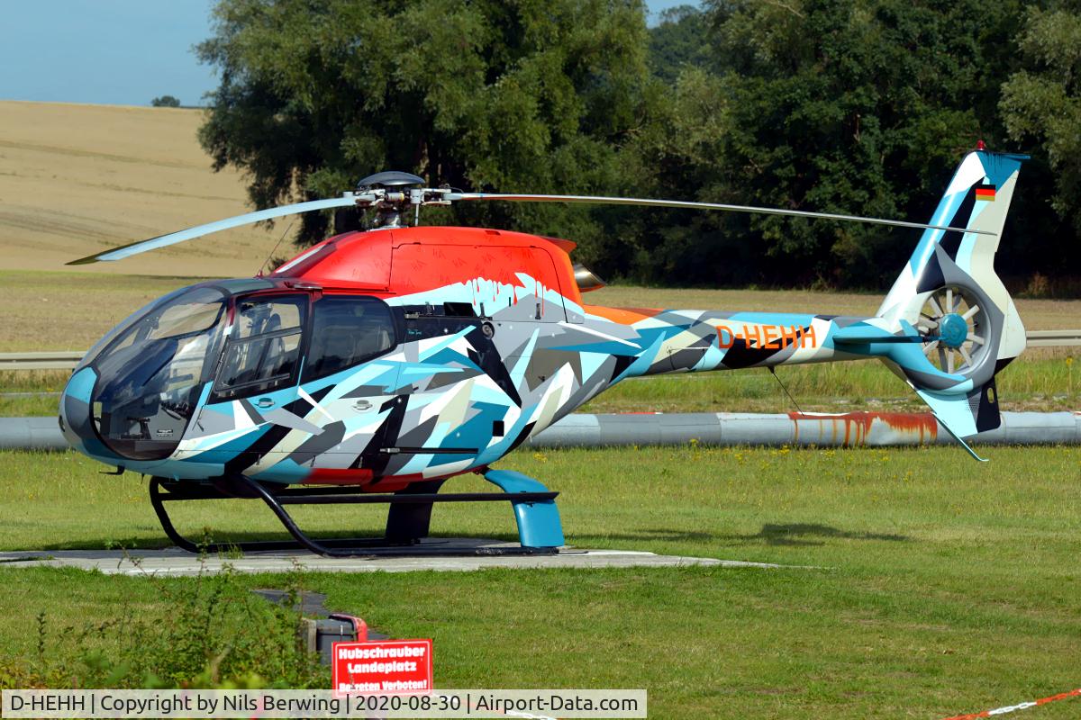 D-HEHH, 1999 Eurocopter EC-120B Colibri C/N 1045, D-HEHH at Sassnitz/Mukran Heliport