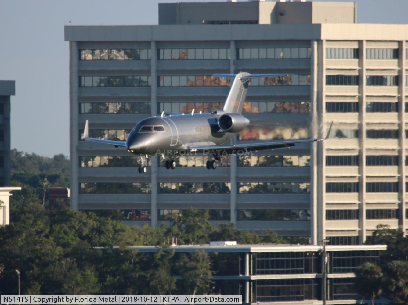 N514TS, Canadair Challenger 601-3A (CL-600-2B16) C/N 5014, TPA 2018