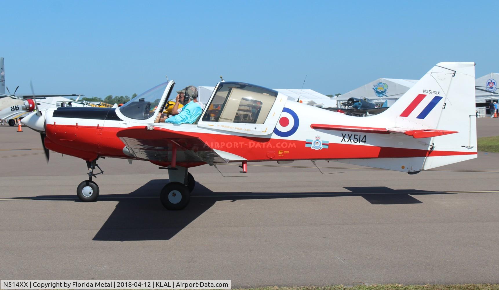 N514XX, 1973 Scottish Aviation Bulldog Series 120 Model 122 C/N BH120/227, SNF 2018