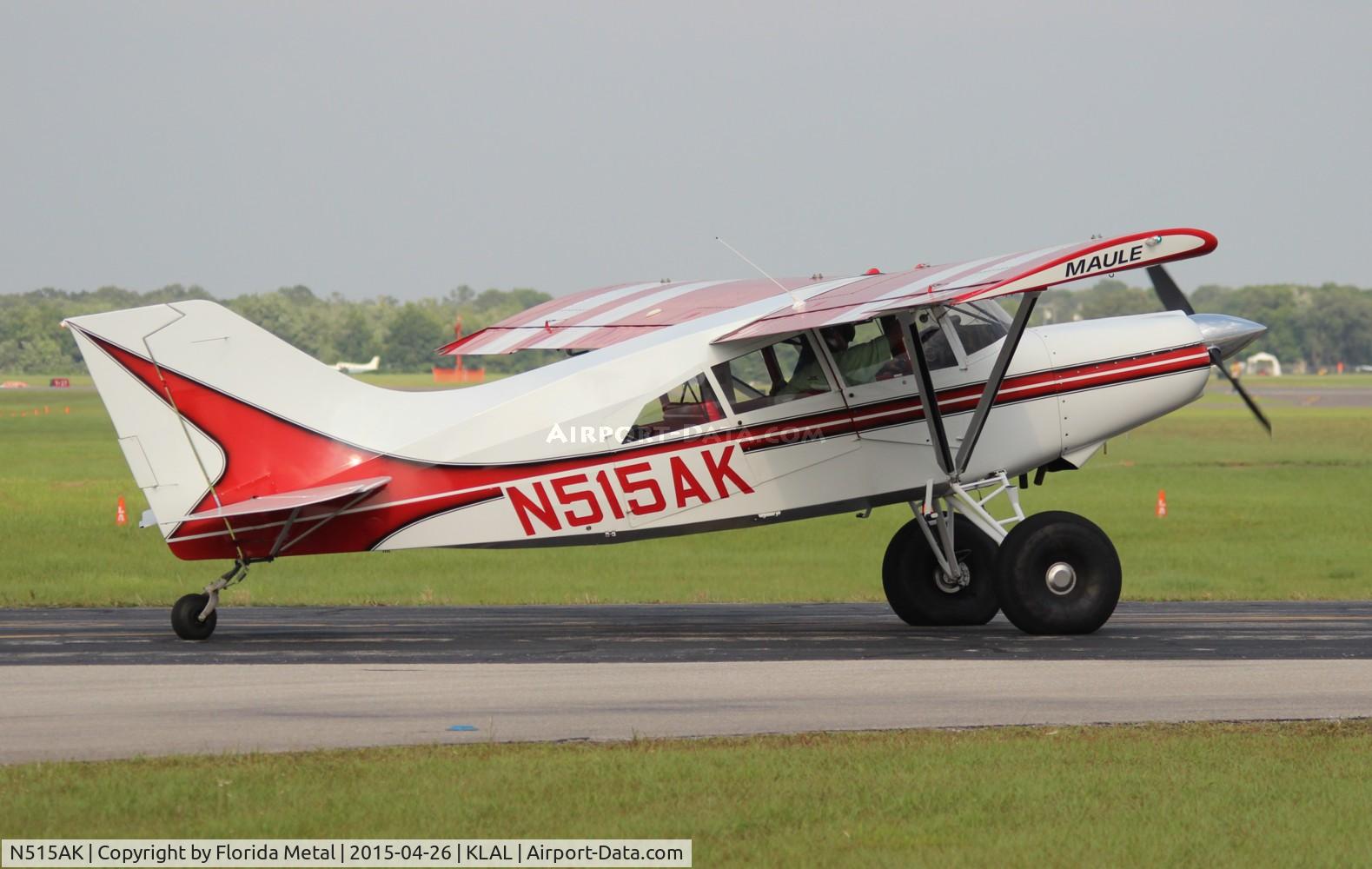 N515AK, 1999 Maule M-7-235B Super Rocket C/N 23059C, SNF 2015