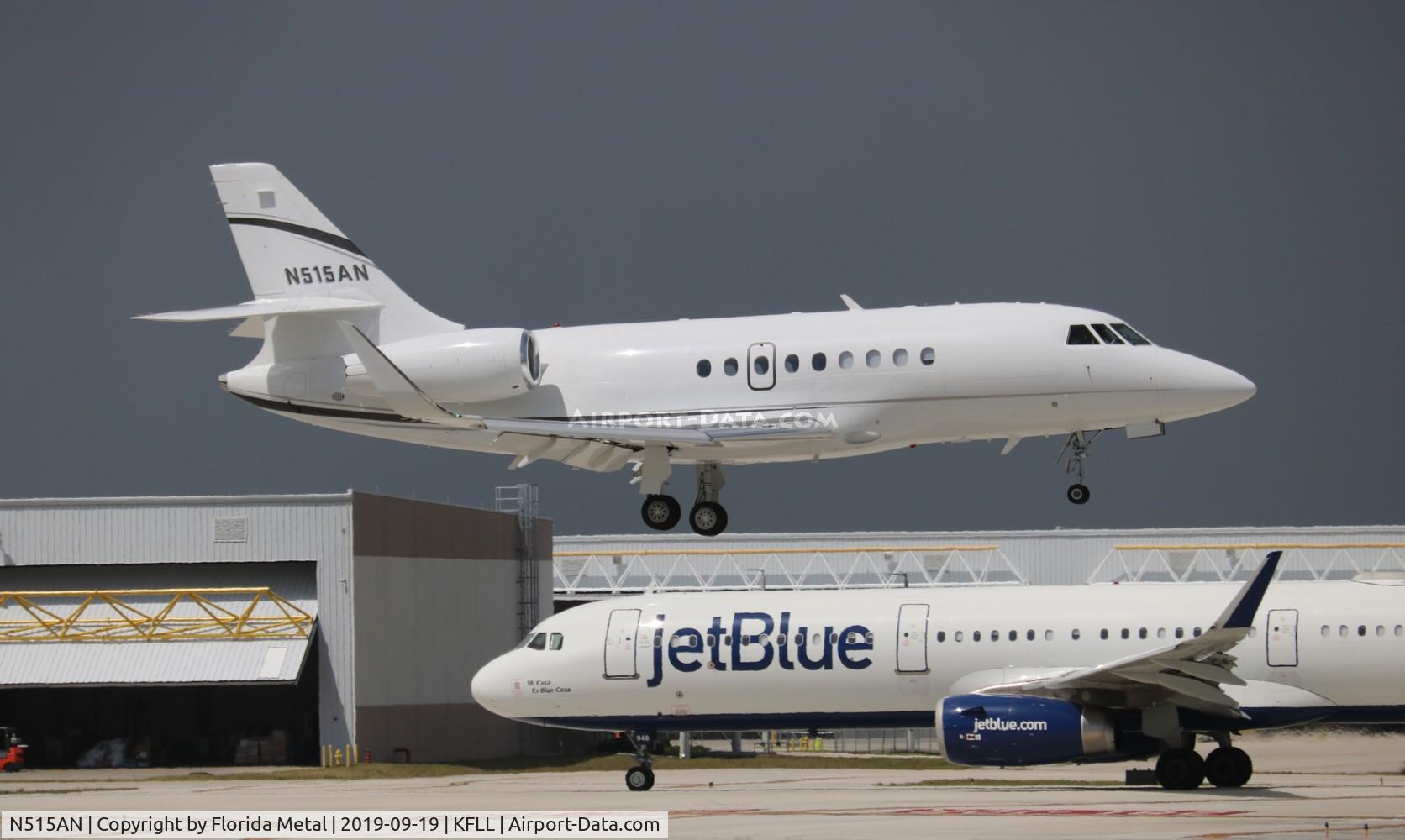 N515AN, 2015 Dassault Falcon 2000EX C/N 284, FLL 2019