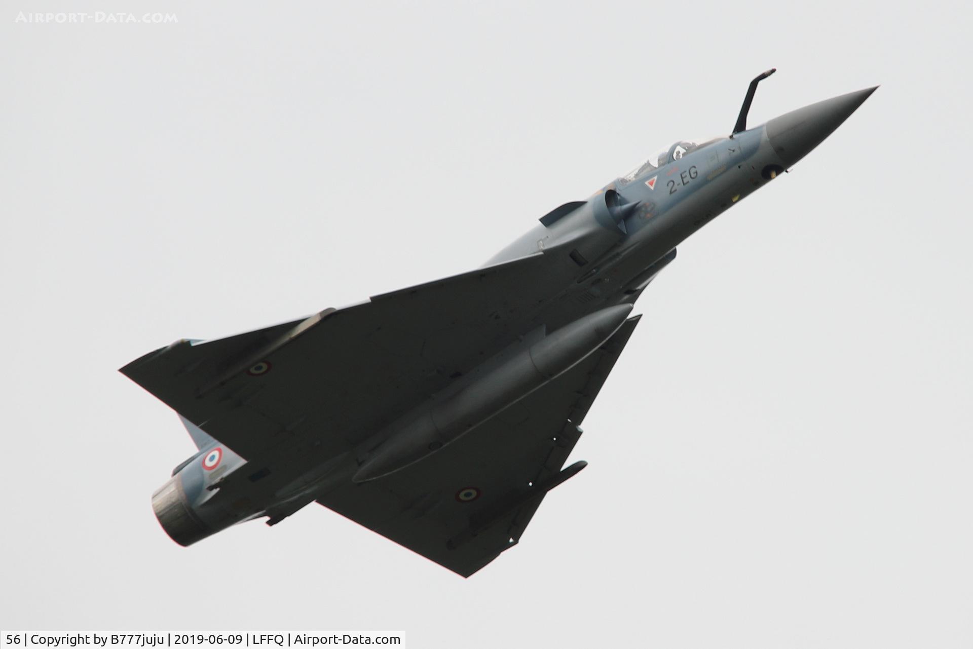 56, Dassault Mirage 2000-5F C/N 56, at La Ferté-Alais