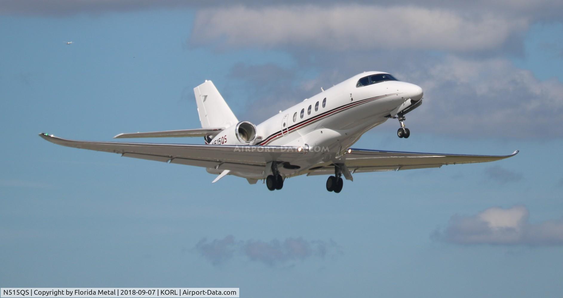 N515QS, 2016 Cessna 680A Citation Latitude C/N 680A-0053, ORL 2018