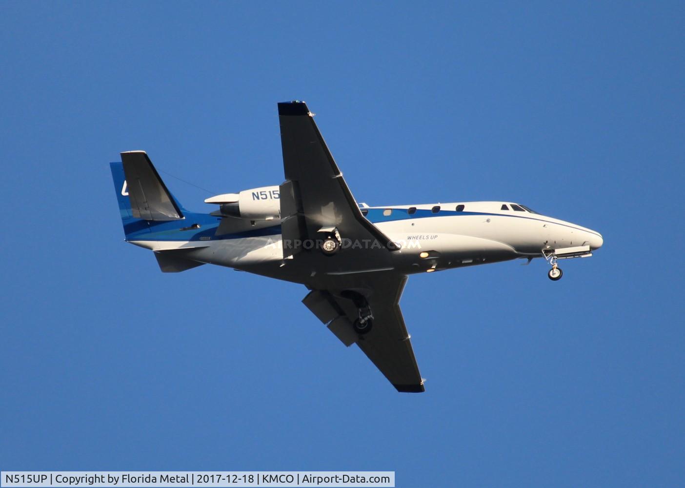 N515UP, 2007 Cessna 560XLS Citation Excel C/N 560-5726, MCO 2017