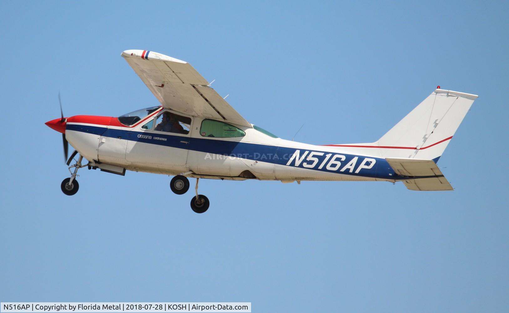 N516AP, 1977 Cessna 177RG Cardinal C/N 177-RG-1259, OSH 2018