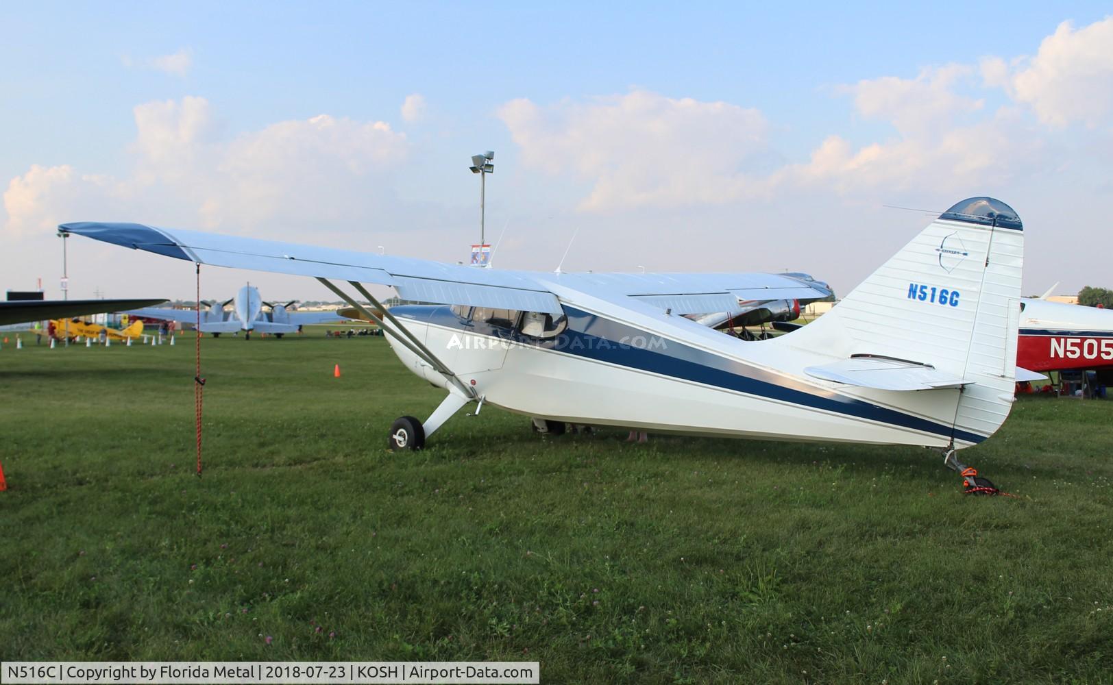 N516C, 1947 Stinson 108-3 Voyager C/N 108-3516, OSH 2018