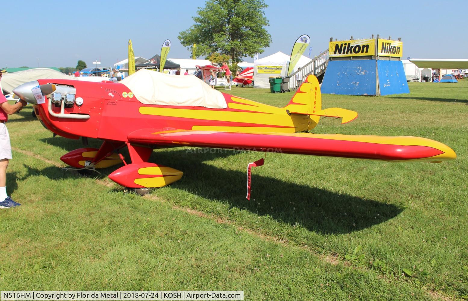 N516HM, 1990 Hester Maxey Spacewalker II C/N SWII203-1, OSH 2018