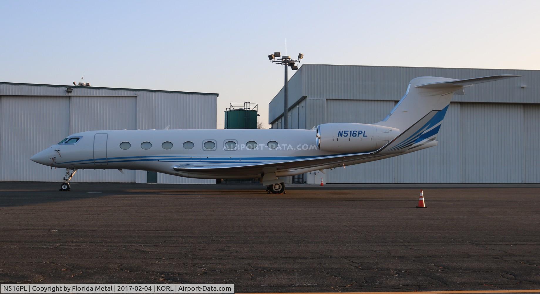 N516PL, 2011 Gulfstream Aerospace G650 (G-VI) C/N 6015, ORL 2017