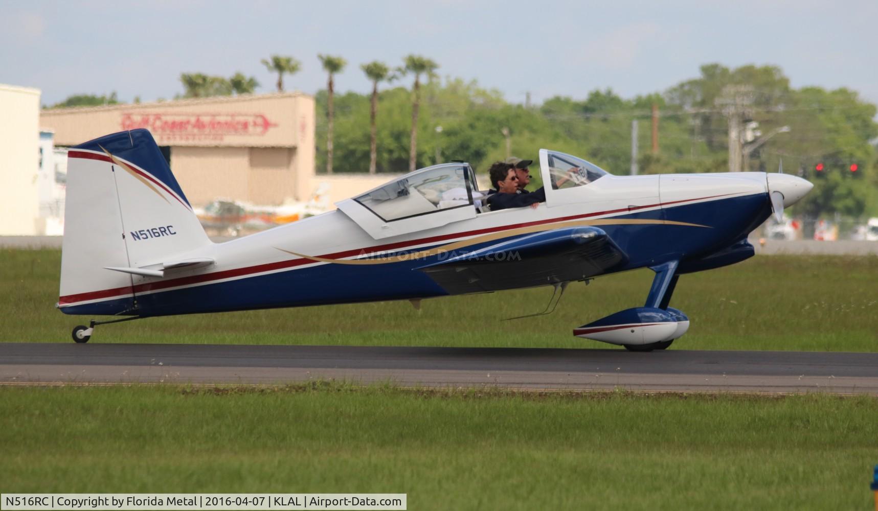 N516RC, 2014 Vans RV-7 C/N 72779, SNF 2016