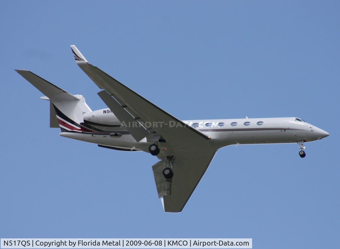 N517QS, 2008 Gulfstream Aerospace GV-SP (G550) C/N 5209, MCO 2009