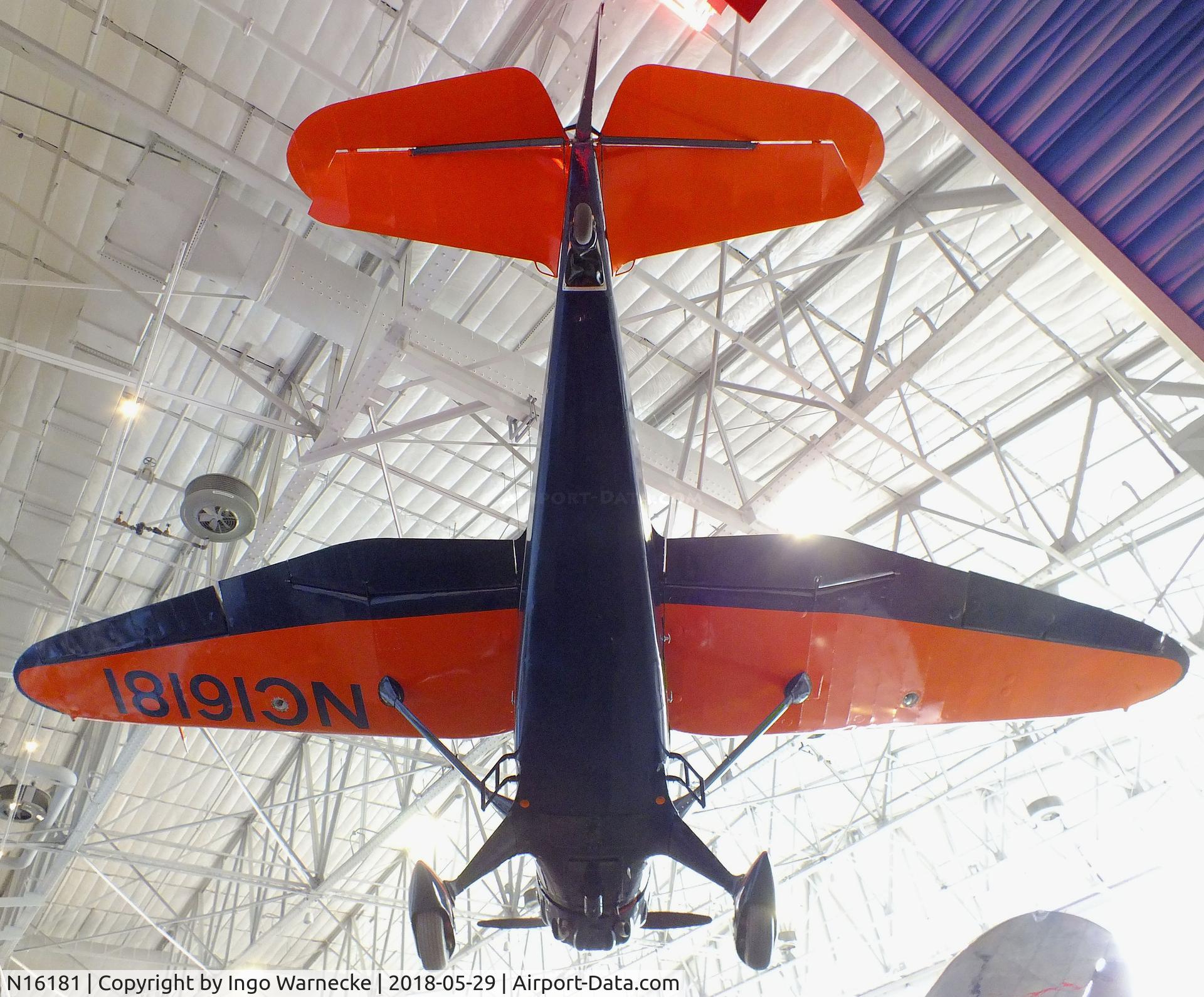 N16181, 1936 Stinson SR-8E Reliant C/N 9755, Stinson SR-8E Reliant at the Delta Flight Museum, Atlanta GA