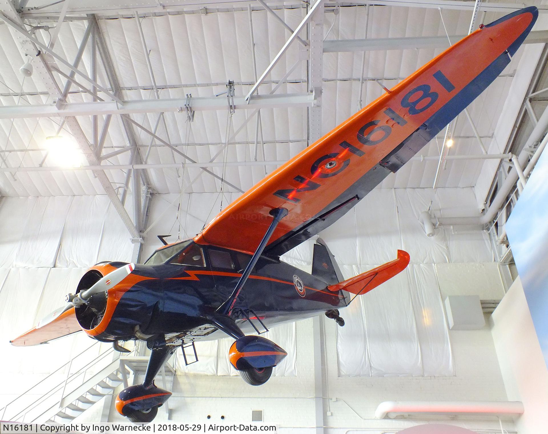 N16181, 1936 Stinson SR-8E Reliant C/N 9755, Stinson SR-8E Reliant at the Delta Flight Museum, Atlanta GA