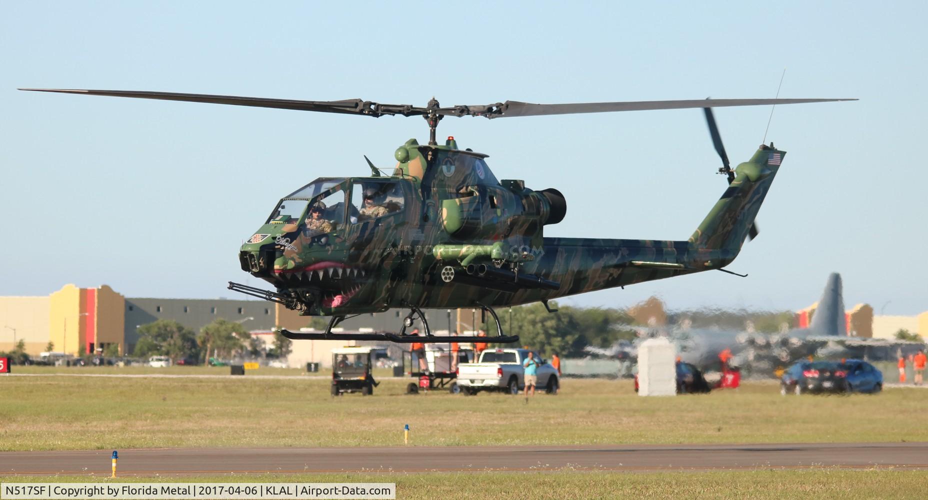 N517SF, 1980 Bell AH-1F Cobra C/N 22305, SNF 2017