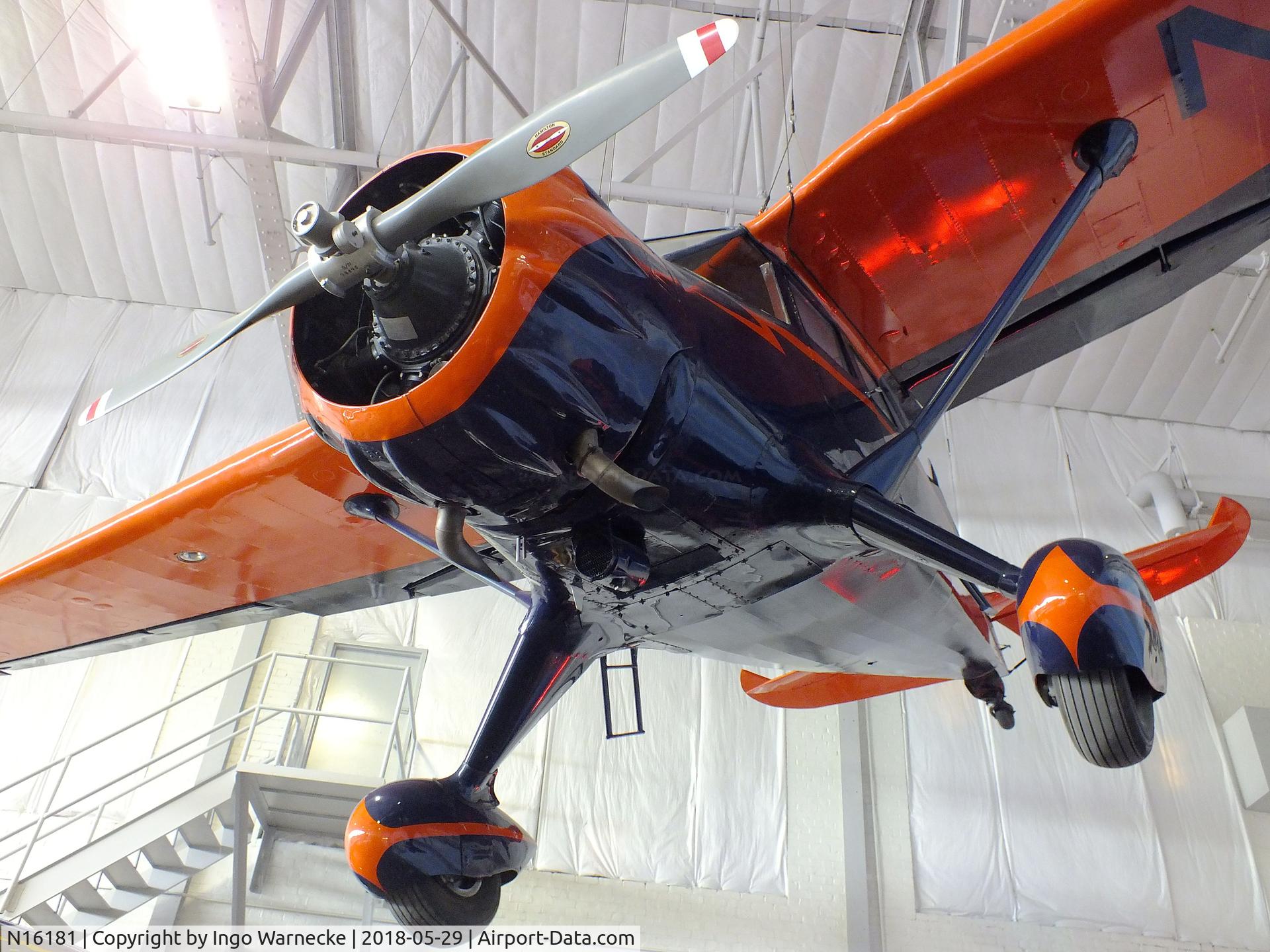 N16181, 1936 Stinson SR-8E Reliant C/N 9755, Stinson SR-8E Reliant at the Delta Flight Museum, Atlanta GA