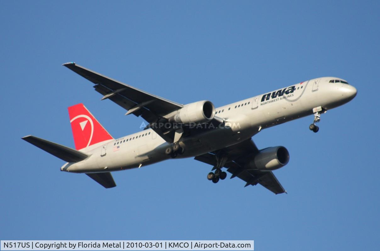 N517US, 1986 Boeing 757-251 C/N 23205, MCO 2010
