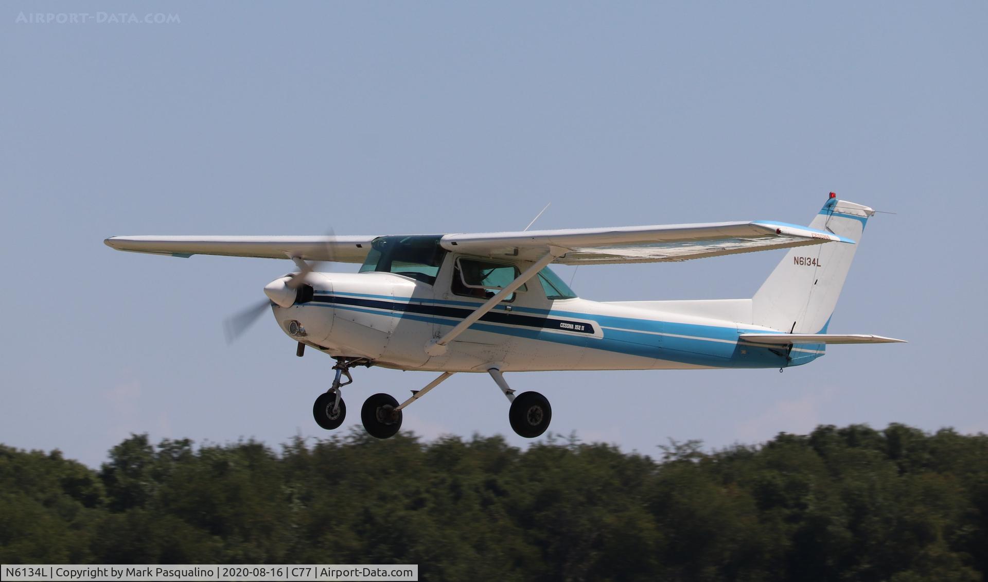 N6134L, 1980 Cessna 152 C/N 152-84362, Cessna 152