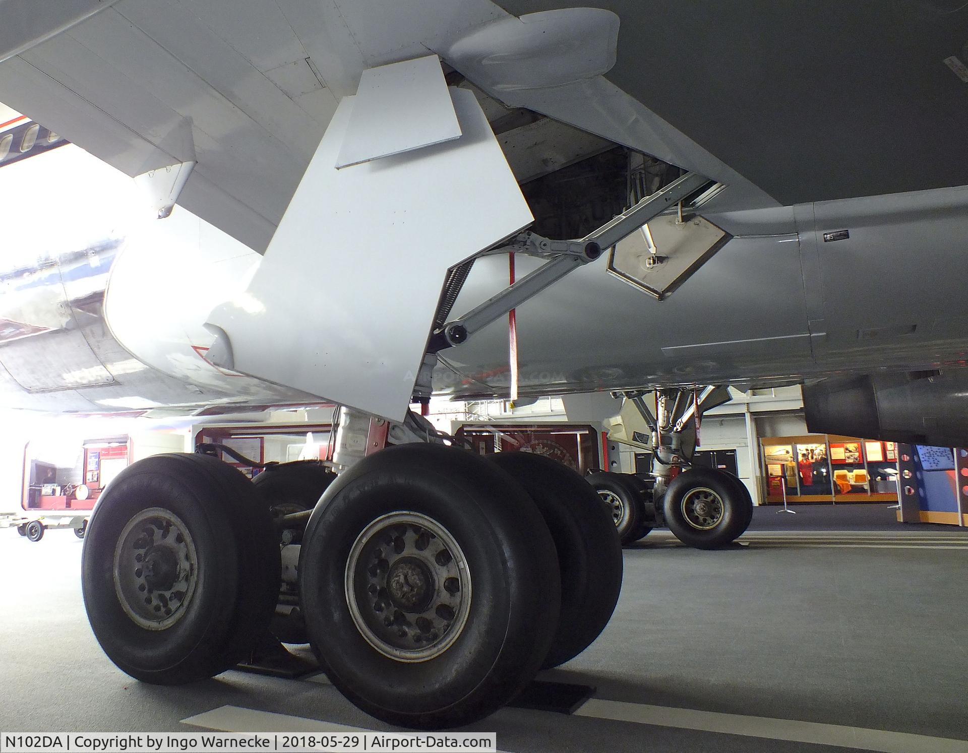 N102DA, 1982 Boeing 767-232 C/N 22214, Boeing 767-232 at the Delta Flight Museum, Atlanta GA