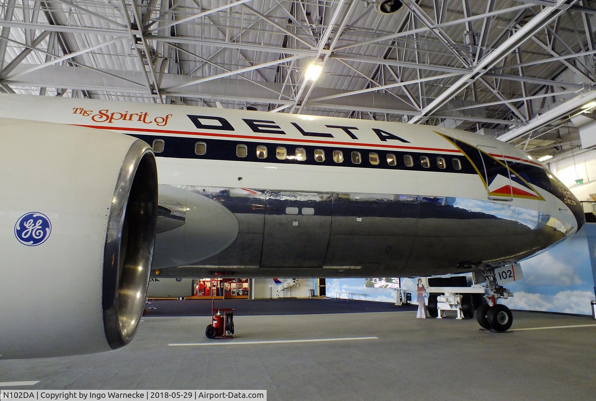 N102DA, 1982 Boeing 767-232 C/N 22214, Boeing 767-232 at the Delta Flight Museum, Atlanta GA