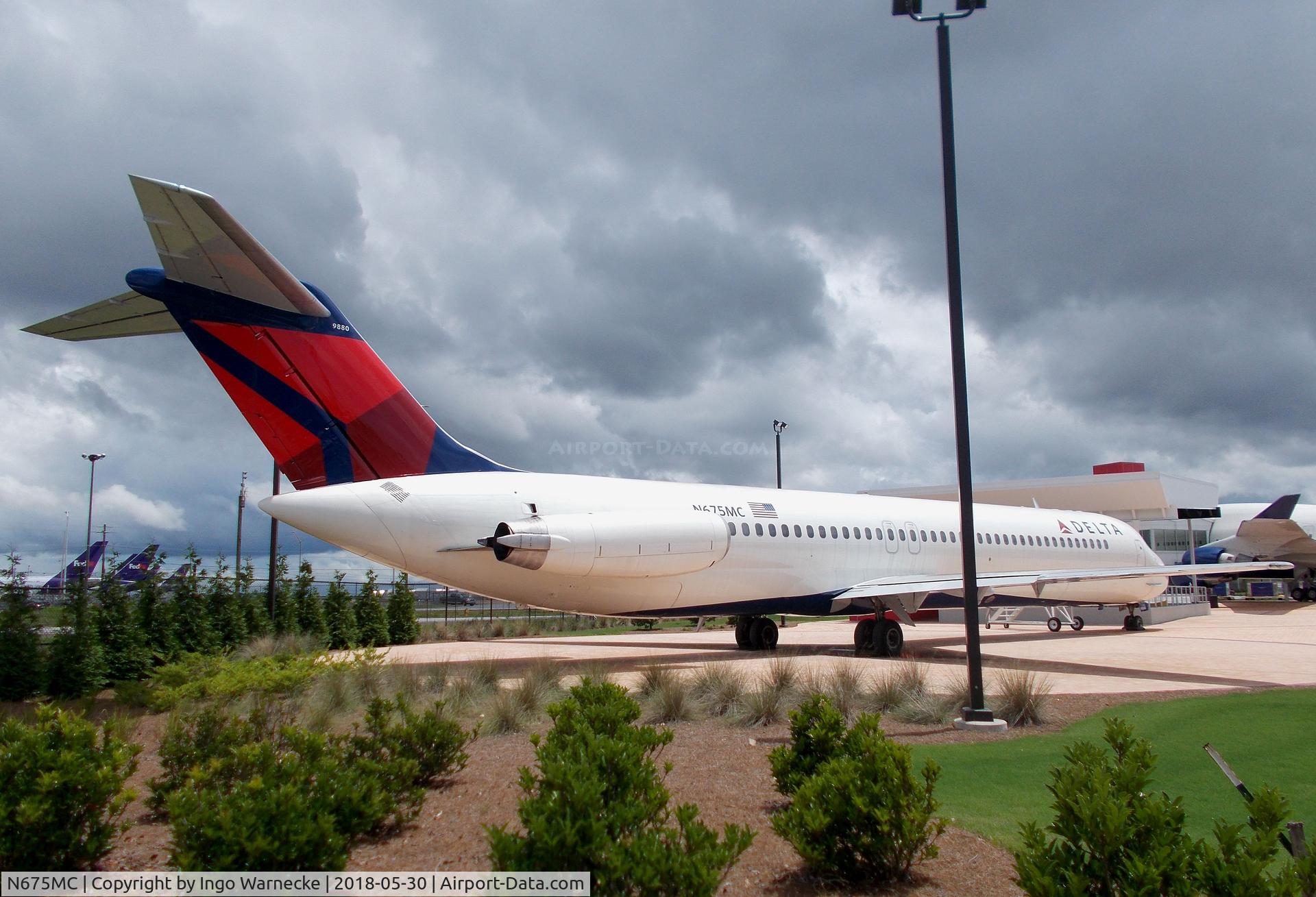 N675MC, 1975 Douglas DC-9-51 C/N 47651, Douglas DC-9-51 at the Delta Flight Museum, Atlanta GA