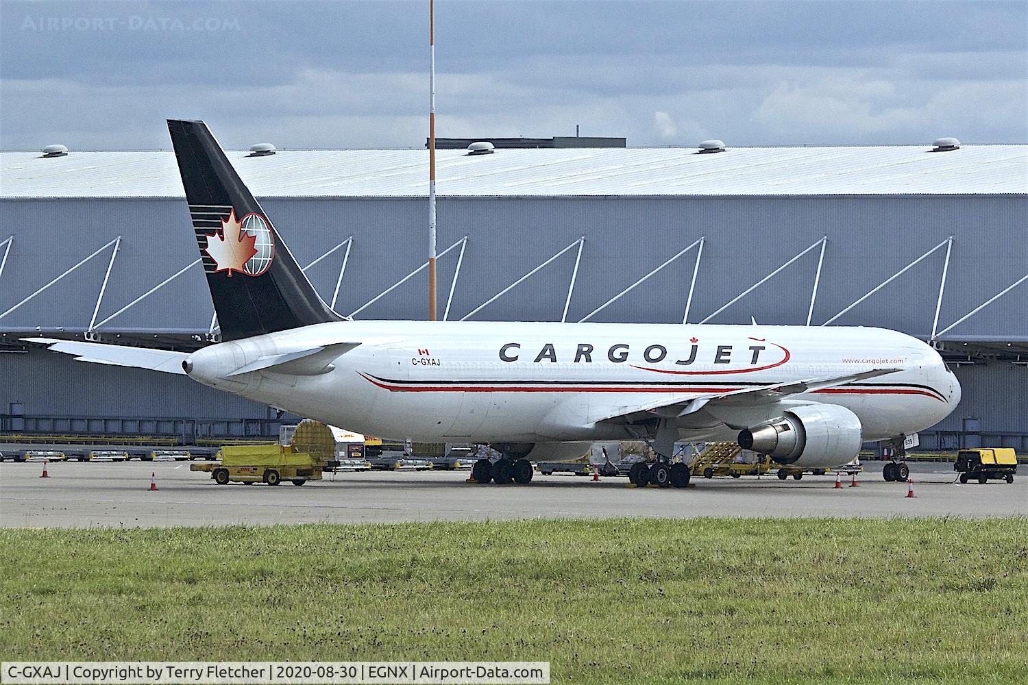 C-GXAJ, 1992 Boeing 767-323/ER(BDSF) C/N 25196, At East Midlands Airport