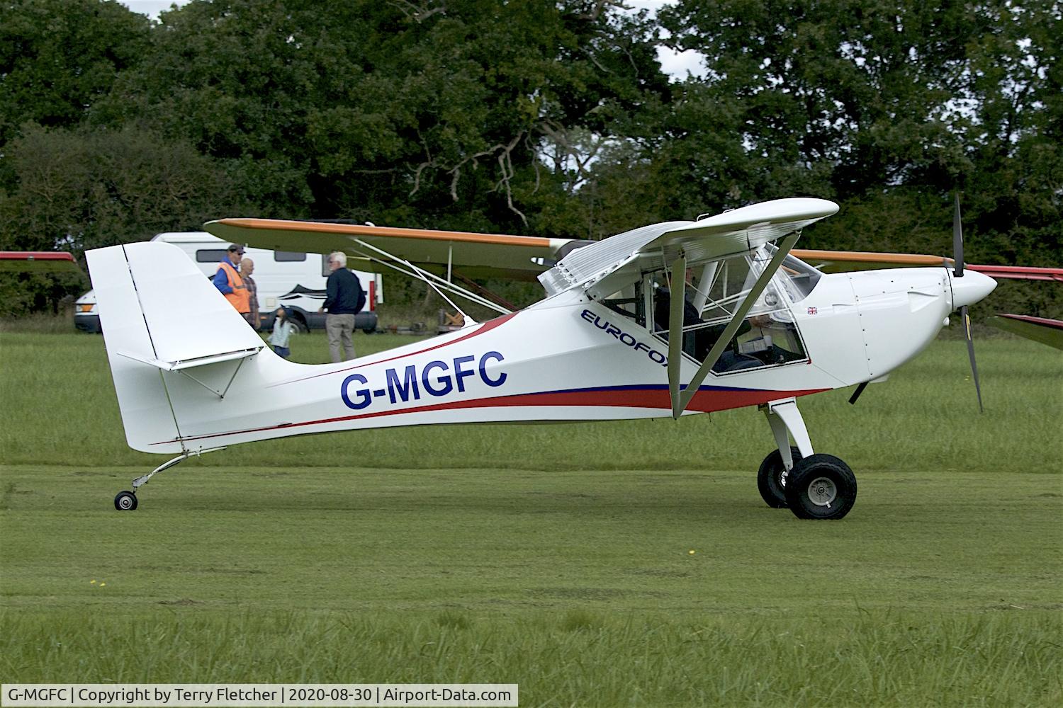 G-MGFC, 2012 Aeropro Eurofox 912 C/N BMAA/HB/622, At Stoke Golding